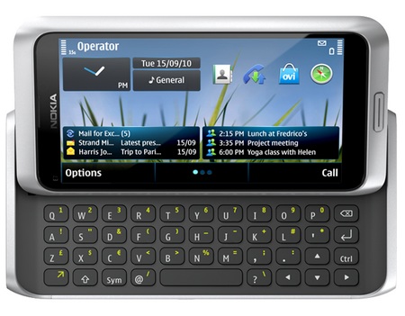 Nokia E7-00 Symbian^3 Phone with QWERTY silver